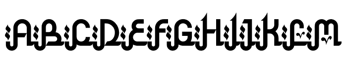Kahfi Font UPPERCASE