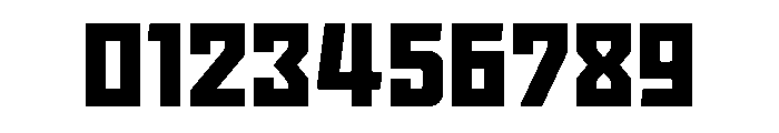 Kaiju Condensed Font OTHER CHARS