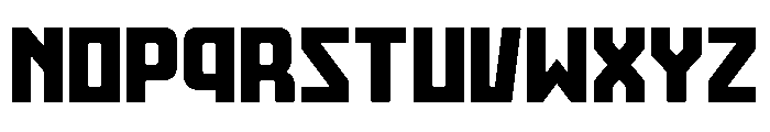 Kaiju Condensed Font UPPERCASE