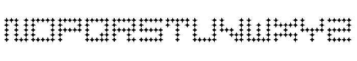 Kaktus Font LOWERCASE