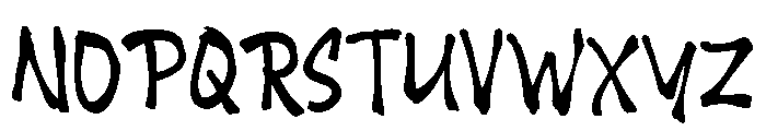 Kalegrass Font UPPERCASE