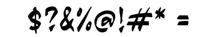 Kambek Font OTHER CHARS