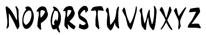 Kambek Font UPPERCASE