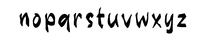 Kambek Font LOWERCASE