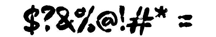 Kameha Font OTHER CHARS
