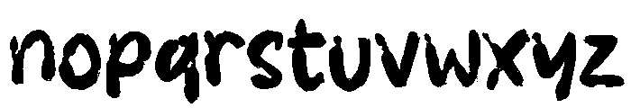 Kameha Font LOWERCASE