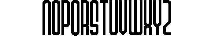 Kamino Bottom Font UPPERCASE