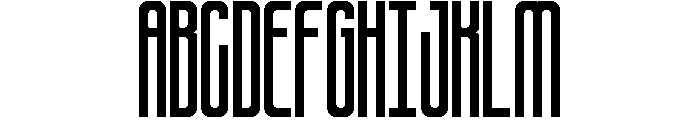 Kamino Top Font UPPERCASE