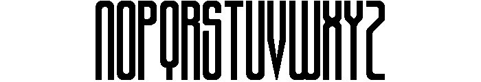 Kamino Top Font UPPERCASE