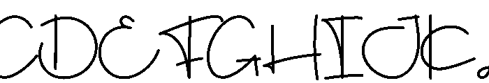 Kanaya Font UPPERCASE
