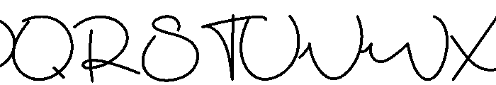 Kanaya Font UPPERCASE