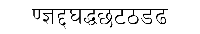 Kanchan Regular Font OTHER CHARS