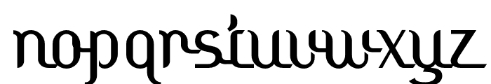 Kantata Aksara ikiiko.com Font LOWERCASE