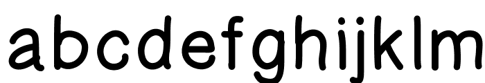 KaoriGelBold Font LOWERCASE