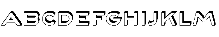 Kapal Regular Font UPPERCASE