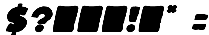 Kaph Italic Font OTHER CHARS