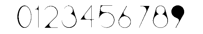 Kaptor Font OTHER CHARS