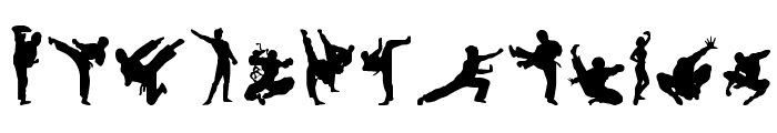 Karate Chop Font UPPERCASE