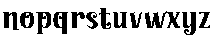 Karethtrial Regular Font LOWERCASE