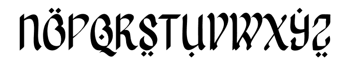 Karimshine Personal Use Font UPPERCASE