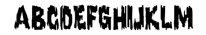 Karloff Regular Font UPPERCASE