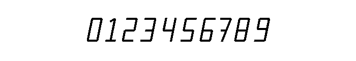 KarpowThin Italic Font OTHER CHARS