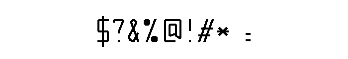 KarpowThin Font OTHER CHARS