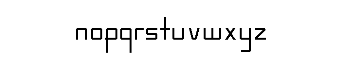 KarpowThin Font LOWERCASE