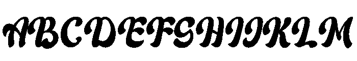 Karstelo Font UPPERCASE