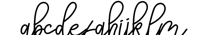Karyland Font LOWERCASE