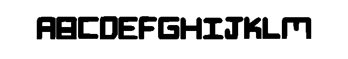 KasCrackFont Font UPPERCASE