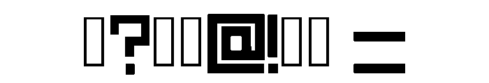 Kasattack Regular Font OTHER CHARS