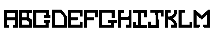 Kasattack Regular Font UPPERCASE