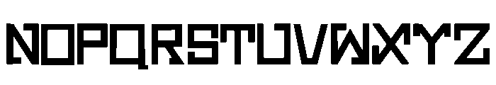 Kasattack Regular Font UPPERCASE