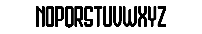 Kasetfon Flat Regular Font UPPERCASE
