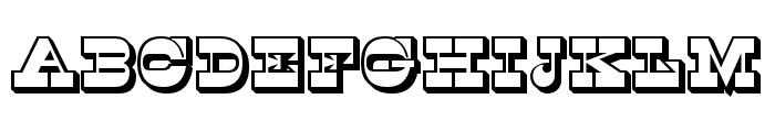 Kaspiysk Regular Font UPPERCASE