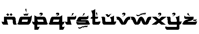 Kastibupersonaluse-Regular Font LOWERCASE