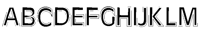 KateRegular Font UPPERCASE