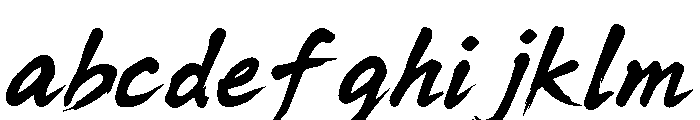 Katsuno Japan Italic Demo Italic FONT