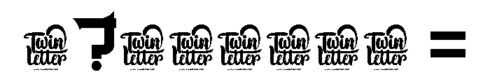 Katukupersonaluse-Regular Font OTHER CHARS