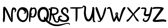 Katy Berry Font UPPERCASE