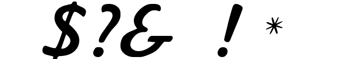 KavalerKursive Regular Font OTHER CHARS