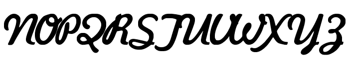 KavalerKursive Regular Font UPPERCASE