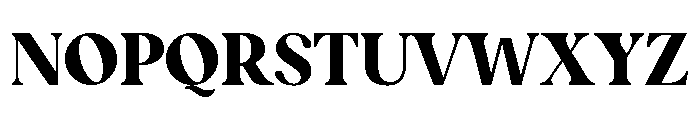 KaviarBeluga Font UPPERCASE