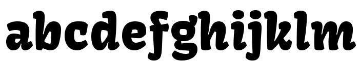 Kavoon-Regular Font LOWERCASE