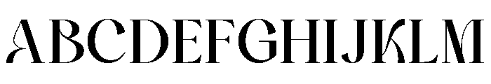 Kavorie Regular Font UPPERCASE