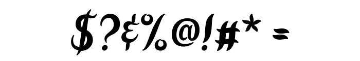 Kawit Free Italic Font OTHER CHARS