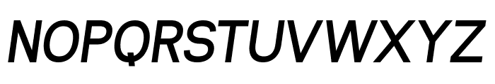 Kayak Sans Bold Italic Font UPPERCASE