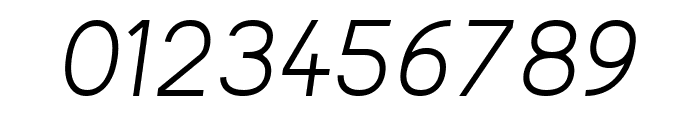 Kayak Sans Light Italic Font OTHER CHARS