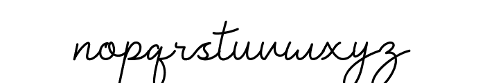 Kaylari Font LOWERCASE